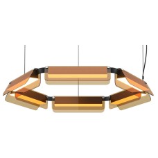 Подвесная люстра Maytoni Flat MOD296PL-L40BC3K