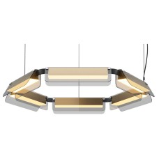 Подвесная люстра Maytoni Flat MOD296PL-L40BS3K