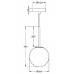 Подвесной светильник Maytoni Basic form MOD321PL-01B1