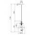 Подвесной светильник Maytoni Bird ARM013-PL-01-W