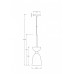 Подвесной светильник Maytoni Cloches MOD113PL-01W