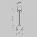 Подвесной светильник Maytoni Technical Comfy P113-L12-3K-W