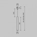 Подвесной светильник Maytoni Technical Focus Led TR155-1-5W3K-BS