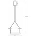 Подвесной светильник Maytoni Halo MOD280PL-L23B3K