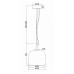 Подвесной светильник Maytoni Madmen MOD128PL-L6SG