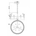 Подвесной светильник Maytoni Puntes MOD043PL-06CH