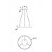 Подвесной светильник Maytoni Rim MOD058PL-L22WK