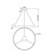 Подвесной светильник Maytoni Rim MOD058PL-L54BSK