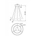 Подвесной светильник Maytoni Rim MOD058PL-L55BSK
