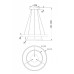 Подвесной светильник Maytoni Rim MOD058PL-L55W4K