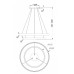 Подвесной светильник Maytoni Rim MOD058PL-L74W4K