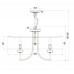 Подвесной светильник Maytoni Roma ARM006PL-08G