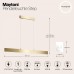 Подвесной светильник Maytoni Step P010PL-L30G4K