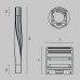 Профиль накладной Maytoni Led Strip Led strip ALM-3535R-B-TL-90°-0.4M