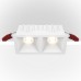 Встраиваемый светильник Maytoni Alfa DL043-02-10W4K-D-SQ-W