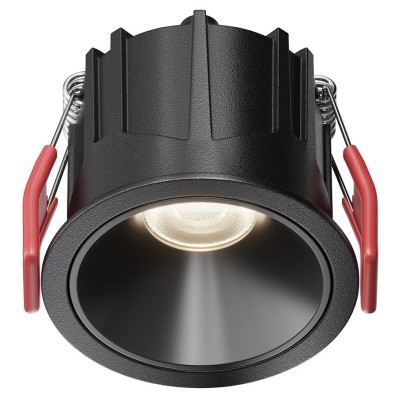 Встраиваемый светильник Maytoni Alfa LED DL043-01-10W4K-RD-B-1