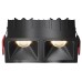 Встраиваемый светильник Maytoni Alfa LED DL043-02-10W3K-SQ-B-1