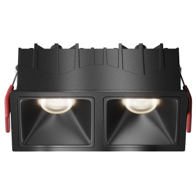 Встраиваемый светильник Maytoni Alfa LED DL043-02-10W4K-SQ-B-1