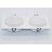 Встраиваемый светильник Maytoni Technical Hoop DL086-02-GX53-SQ-W