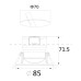 Встраиваемый светильник Maytoni Technical Phill DL014-6-L9W