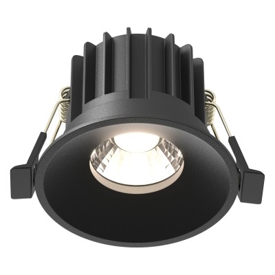 Встраиваемый светильник Maytoni Technical Round DL058-12W-DTW-B