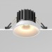 Встраиваемый светильник Maytoni Technical Round DL058-12W3K-W