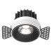 Встраиваемый светильник Maytoni Technical Round DL058-12W4K-TRS-B