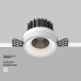 Встраиваемый светильник Maytoni Technical Round DL058-12W4K-TRS-W
