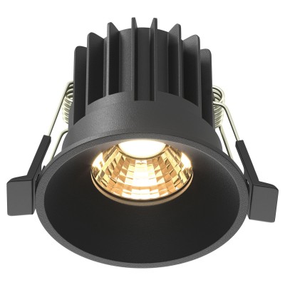 Встраиваемый светильник Maytoni Technical Round DL058-7W2.7K-B