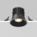Встраиваемый светильник Maytoni Technical Round DL058-7W2.7K-B