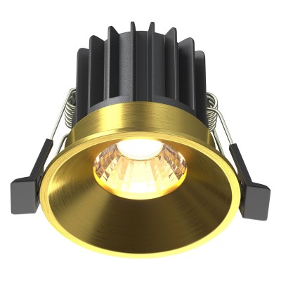 Встраиваемый светильник Maytoni Technical Round DL058-7W3K-BS