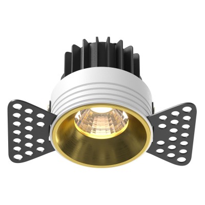 Встраиваемый светильник Maytoni Technical Round DL058-7W3K-TRS-BS