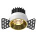 Встраиваемый светильник Maytoni Technical Round DL058-7W3K-TRS-BS