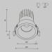  Встраиваемый светильник Technical 