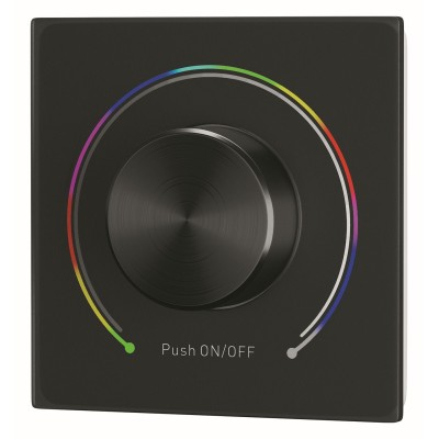 Панель-регулятора цвета RGB роторный встраиваемый Maytoni Lighting control DALI 721038