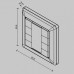 Панель универсальная сенсорная накладная Maytoni Lighting control DALI 721042