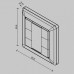 Панель универсальная сенсорная накладная Maytoni Lighting control DALI 721045