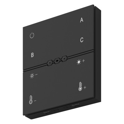 Панель универсальная сенсорная накладная Maytoni Lighting control Smart Home DRC034-8-B