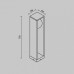 Фонарный столб Maytoni Outdoor Slate O483FL-L10GF3K