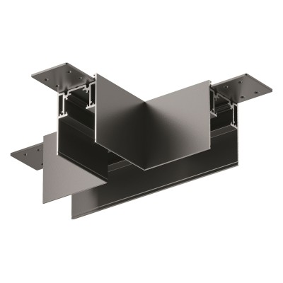 Соединитель T-образный для треков накладных Maytoni Technical Accessories for tracks Gravity TRA010CT-41B