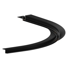 Соединитель радиусный для трека встраиваемого Levity TRA184-R600-12B