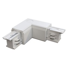 Соединитель угловой L-образный для треков Accessorises TRA005CL-31W-L