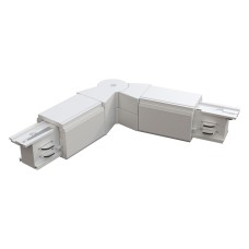 Соединитель угловой L-образный для треков Accessorises TRA005CS-31W