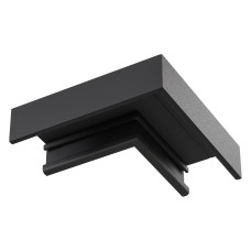 Соединитель угловой L-образный для треков накладных Basity TRA172CL-11B