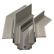 Соединитель угловой L-образный для треков встраиваемых Accessories for tracks Gravity TRA010CLO-42W