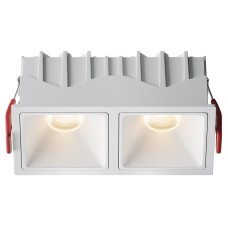 Встраиваемый светильник Alfa LED DL043-02-10W3K-SQ-W-1