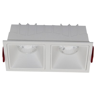 Встраиваемый светильник Maytoni Technical Alfa DL043-02-15W3K-D-SQ-W