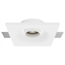 Встраиваемый светильник Maytoni Technical Gyps Modern DL006-GU10-RD-W