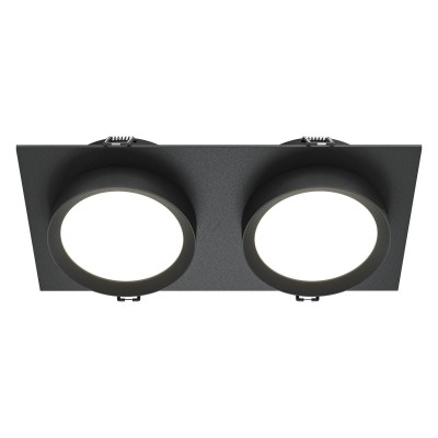 Встраиваемый светильник Maytoni Technical Hoop DL086-02-GX53-SQ-B