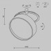 Встраиваемый светильник Maytoni Technical Onda DL024-18W3K-BMG